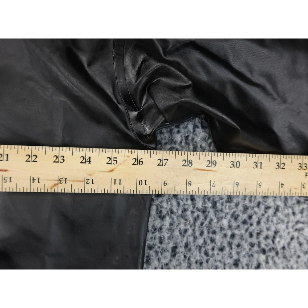 Carhartt Surrey Rain Coat Mens Medium Black Good Waterproof Heavy Duty 103508